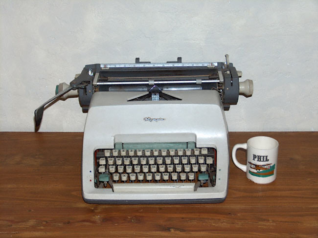 philip k dick typewriter